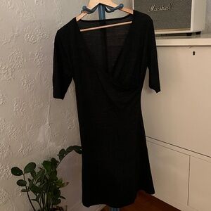 Grey Long Sleeve Dress